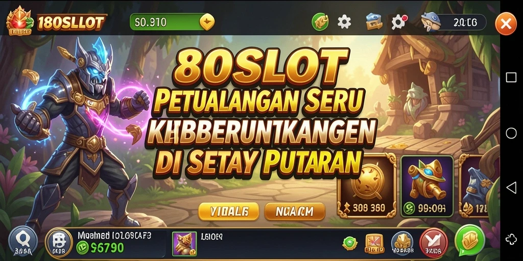 Tampilan gameplay menakjubkan dari 180SLOT yang membawa petualangan baru.