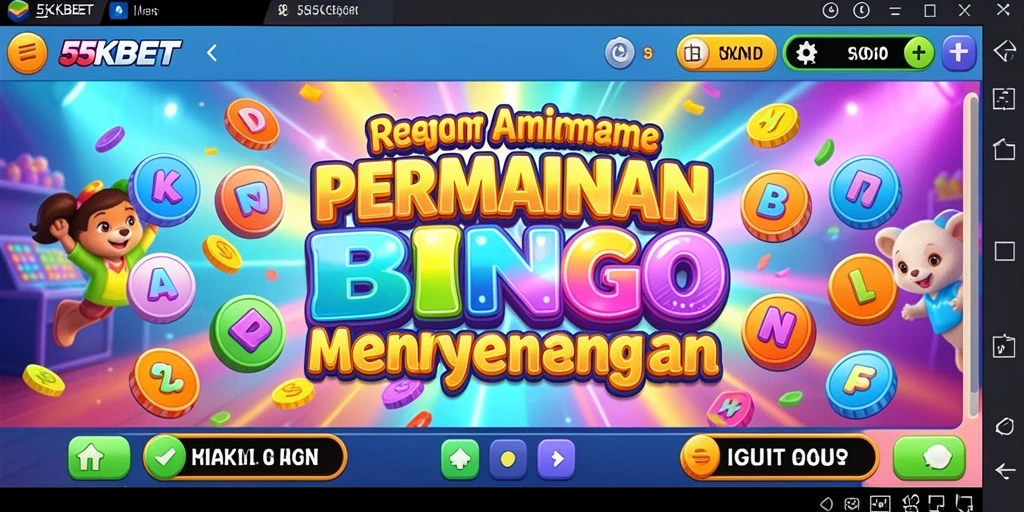 Tampilan gameplay yang seru dan interaktif di 55KBET.
