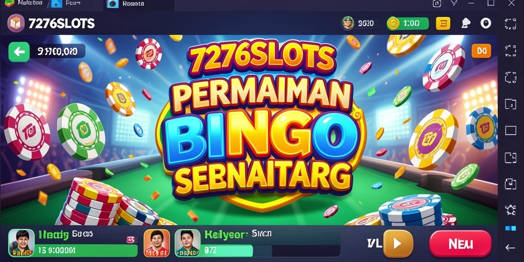 Tampilan gambar permainan Bingo yang menarik dan interaktif di 7276SLOTS.