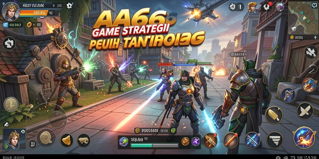 Tampilan gameplay AA666 menunjukkan strategi dalam aksi.