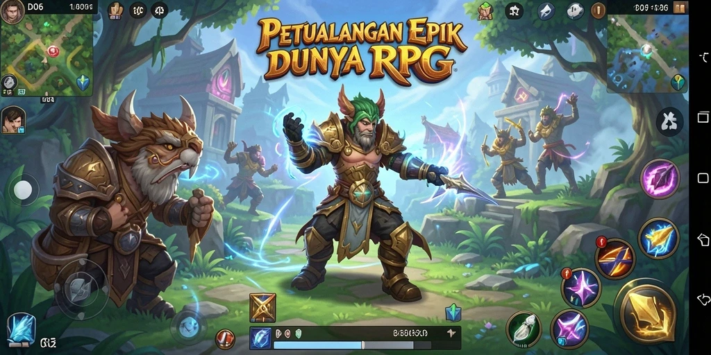 Gameplay menarik D06 dengan karakter dan monster yang menantang.