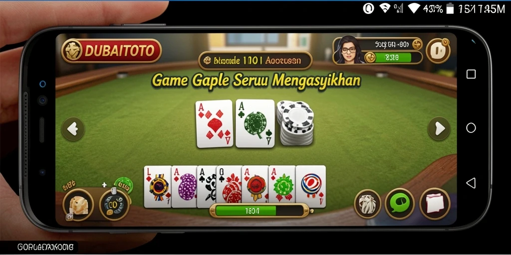 Tampilan gameplay DUBAITOTO yang menarik dan interaktif.