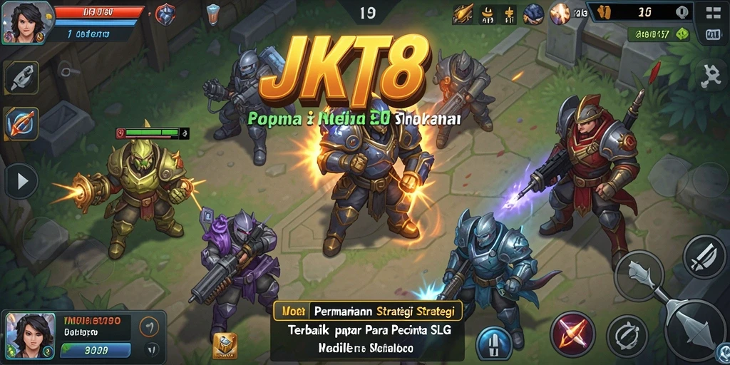 Tampilan permainan JKT8 yang menarik dan penuh aksi.