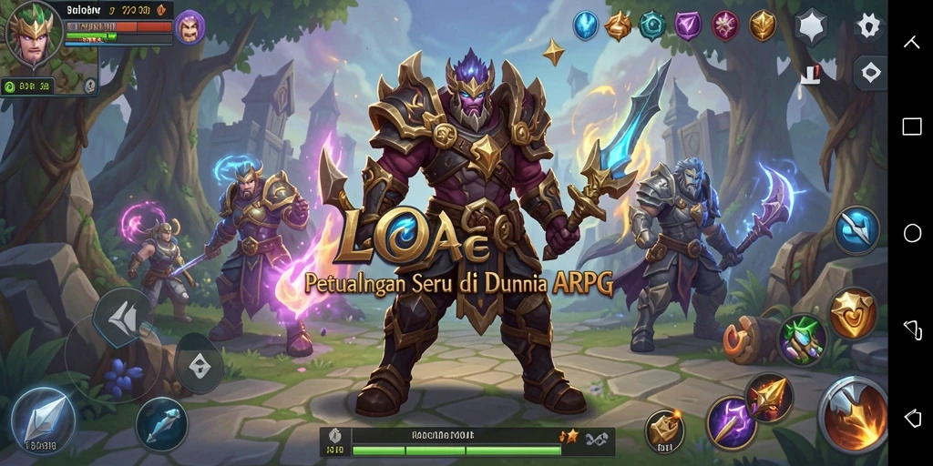 Tampilan menarik dari gameplay LGOACE yang mengasyikkan.