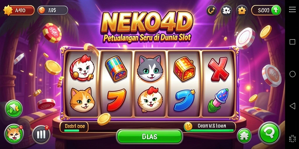 Tangkapan layar gameplay menarik dari NEKO4D.