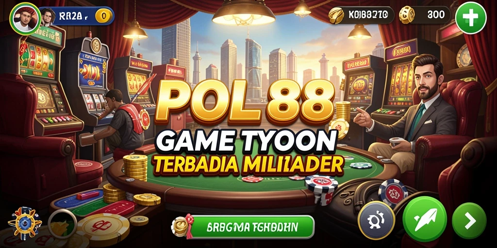Tampilan menarik dari gameplay POL88 saat membangun kerajaan bisnis.