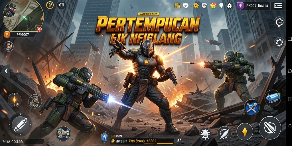 Screenshot utama PRG007 menunjukkan aksi seru dalam gameplay mendebarkan.