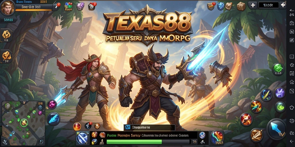 Tampilan seru gameplay TEXAS88 yang memukau dan penuh aksi.