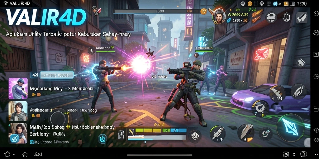 Screenshot utama VALIR4D yang menampilkan antarmuka pengguna yang intuitif.
